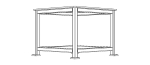 Machine Table with 1200 X 1200 Top
