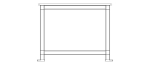 Machine Table with 1200 X 1200 Top