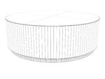 Machinto Round Coffee Table
