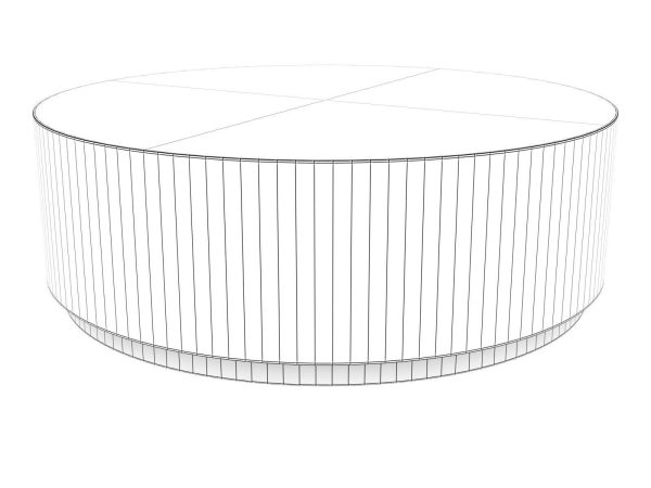 Machinto Round Coffee Table