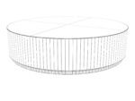 Machinto Round Coffee Table