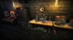 Mad scientist lab scene