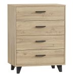 Mainstays Industrial 4 Drawer Dresser