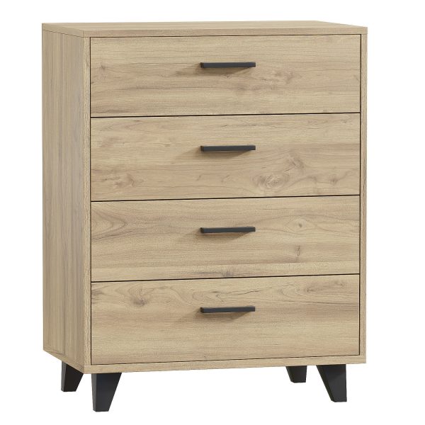 Mainstays Industrial 4 Drawer Dresser