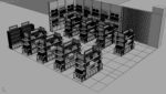 Makeup store 3D model