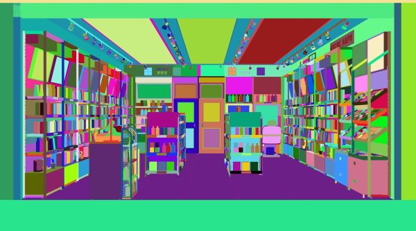 Makeup store 3D model