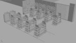 Makeup store 3D model
