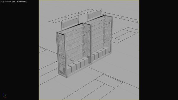 Makeup store 3D model
