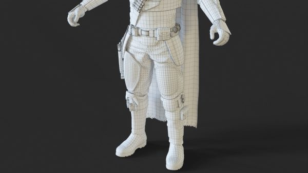 Mandalorian Armor - 3D AssetKit