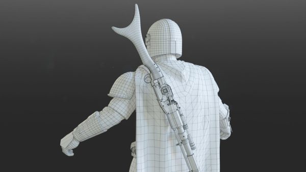Mandalorian Armor - 3D AssetKit