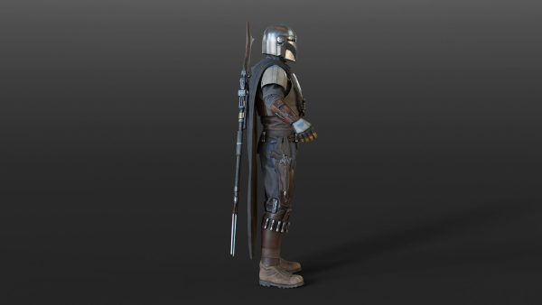 Mandalorian Armor - 3D AssetKit