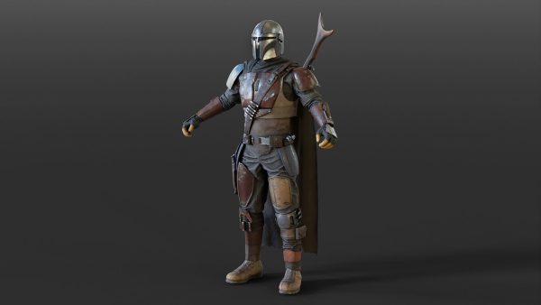 Mandalorian Armor - 3D AssetKit