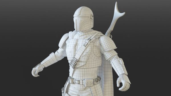Mandalorian Armor - 3D AssetKit