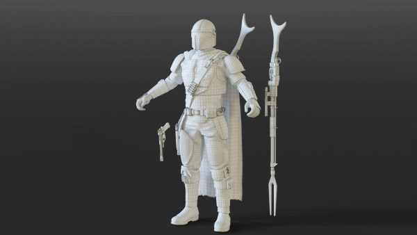 Mandalorian Armor - 3D AssetKit