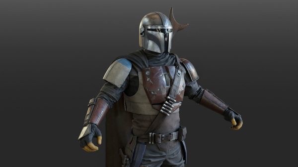 Mandalorian Armor - 3D AssetKit