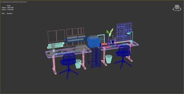 Mangakas desk