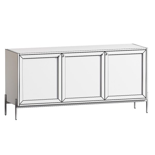 Mango retro wooden cabinet