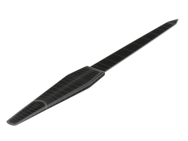 Manicure set teflon-coated stainless steel knife