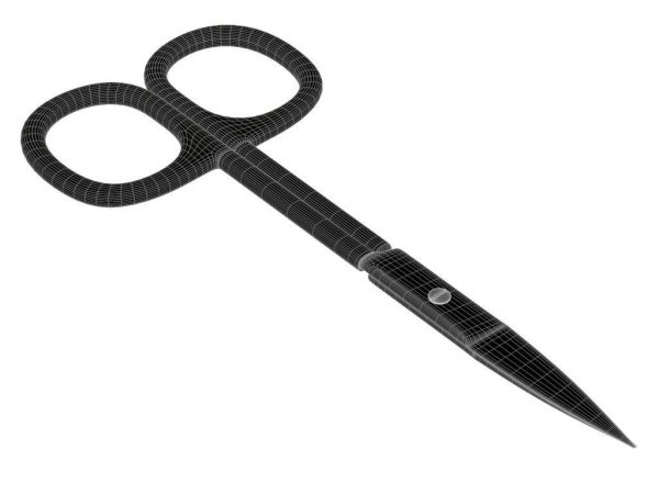 Manicure set teflon-coated stainless steel knife