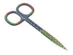 Manicure set teflon-coated stainless steel knife