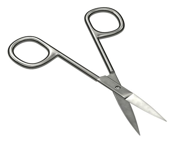 Manicure set teflon-coated stainless steel knife