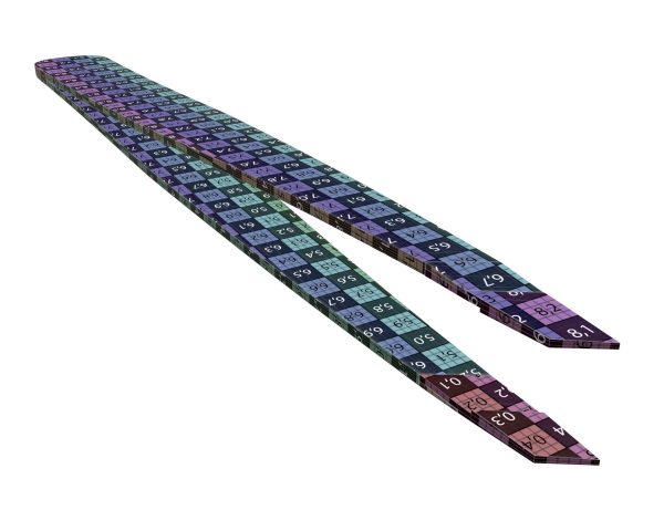 Manicure set teflon-coated stainless steel knife