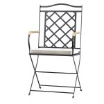 Manutti St-Tropez Dining Chair with Firenze bistro table
