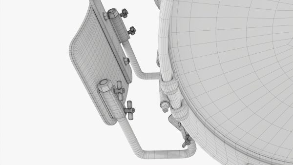 Marching Bass Drum with Carrier 18x10