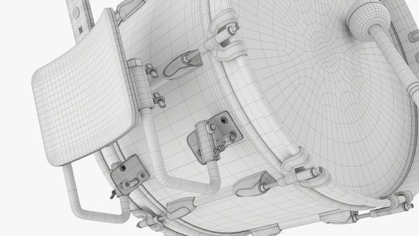 Marching Bass Drum with Carrier 18x10