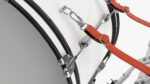 Marching Bass Drum with Carrier 24x12