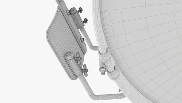 Marching Bass Drum with Carrier 24x12