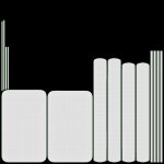 Marching Bass Drum with Carrier 24x12