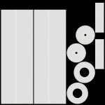 Marching Bass Drum with Carrier 24x12