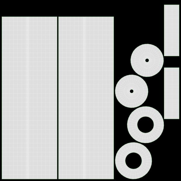 Marching Bass Drum with Carrier 24x12