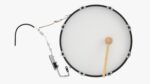 Marching Bass Drum with Carrier 24x12