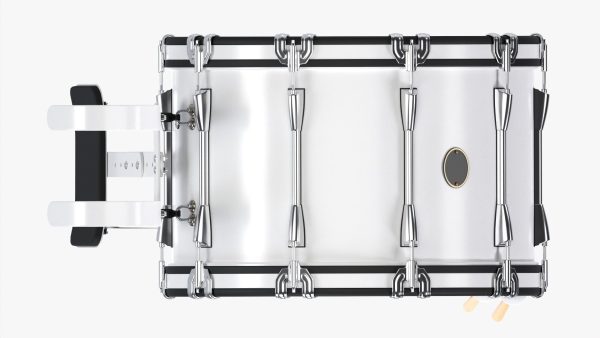 Marching Bass Drum with Carrier
