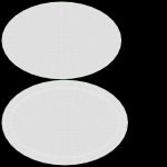 Marching bass drum with carrier pure white
