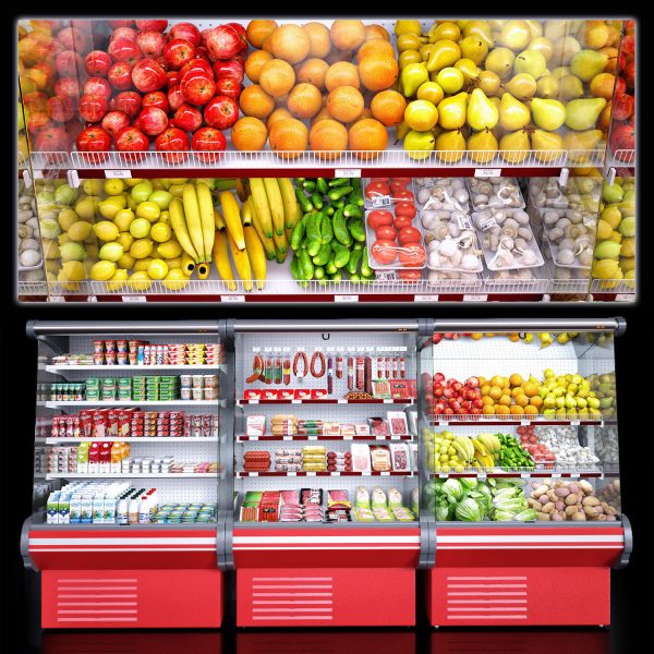 Market refrigerators