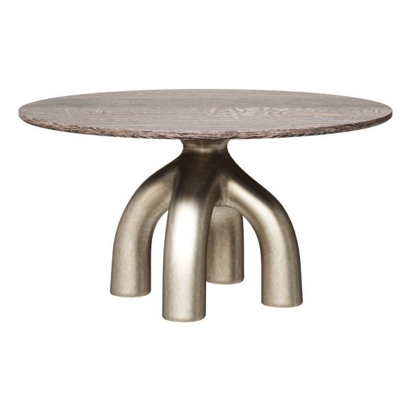 MARNIE METALLIC DINING TABLE