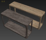 MARTENS RECTANGULAR CONSOLE TABLE