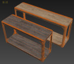 MARTENS RECTANGULAR CONSOLE TABLE