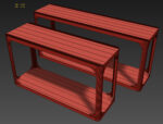 MARTENS RECTANGULAR CONSOLE TABLE