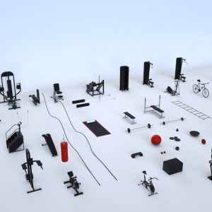 Massive Gym Equipment Collection