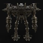 MECH GIANT ROBOT SIEGE WAR MACHINE MEDIEVAL MECHA COLLECTION AAA