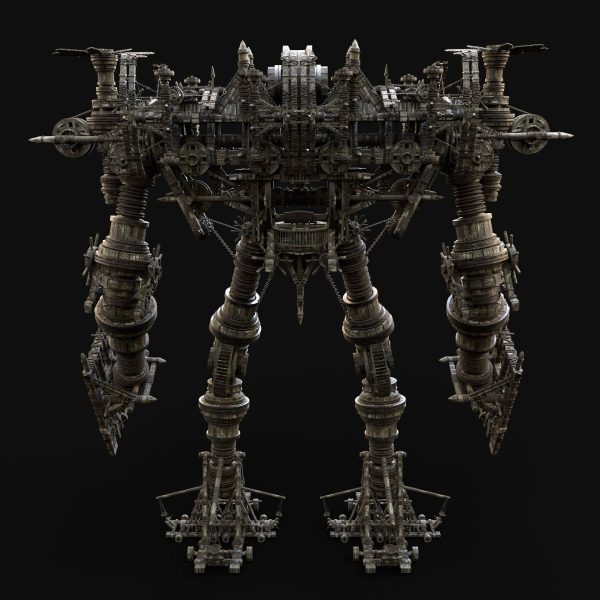 MECH GIANT ROBOT SIEGE WAR MACHINE MEDIEVAL MECHA COLLECTION AAA