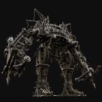 MECH GIANT ROBOT SIEGE WAR MACHINE MEDIEVAL MECHA COLLECTION AAA