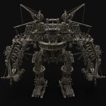 MECH GIANT ROBOT SIEGE WAR MACHINE MEDIEVAL MECHA COLLECTION AAA