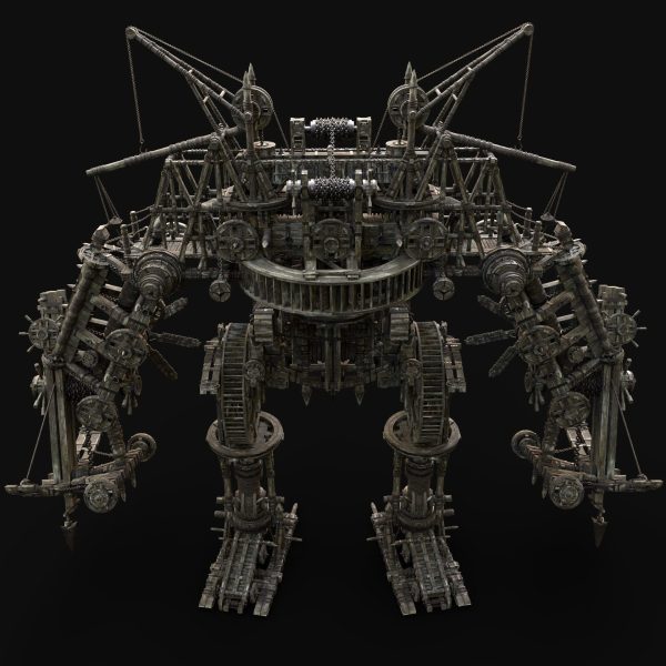 MECH GIANT ROBOT SIEGE WAR MACHINE MEDIEVAL MECHA COLLECTION AAA