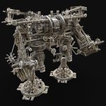 MECH GIANT ROBOT SIEGE WAR MACHINE MEDIEVAL MECHA COLLECTION AAA
