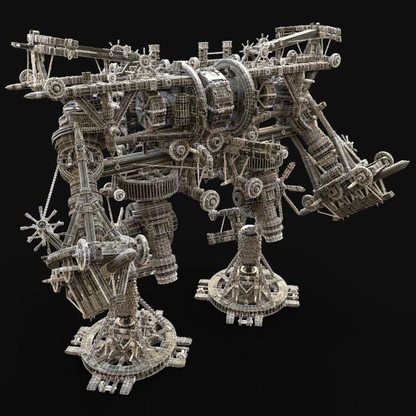 MECH GIANT ROBOT SIEGE WAR MACHINE MEDIEVAL MECHA COLLECTION AAA